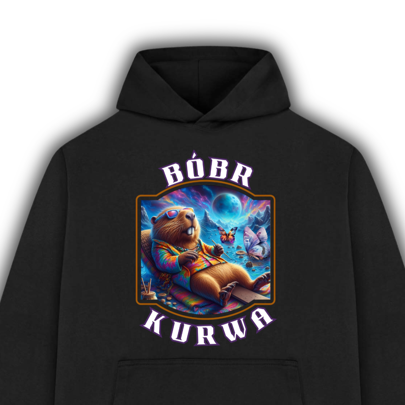 Bluza z kapturem Metaverse Bober