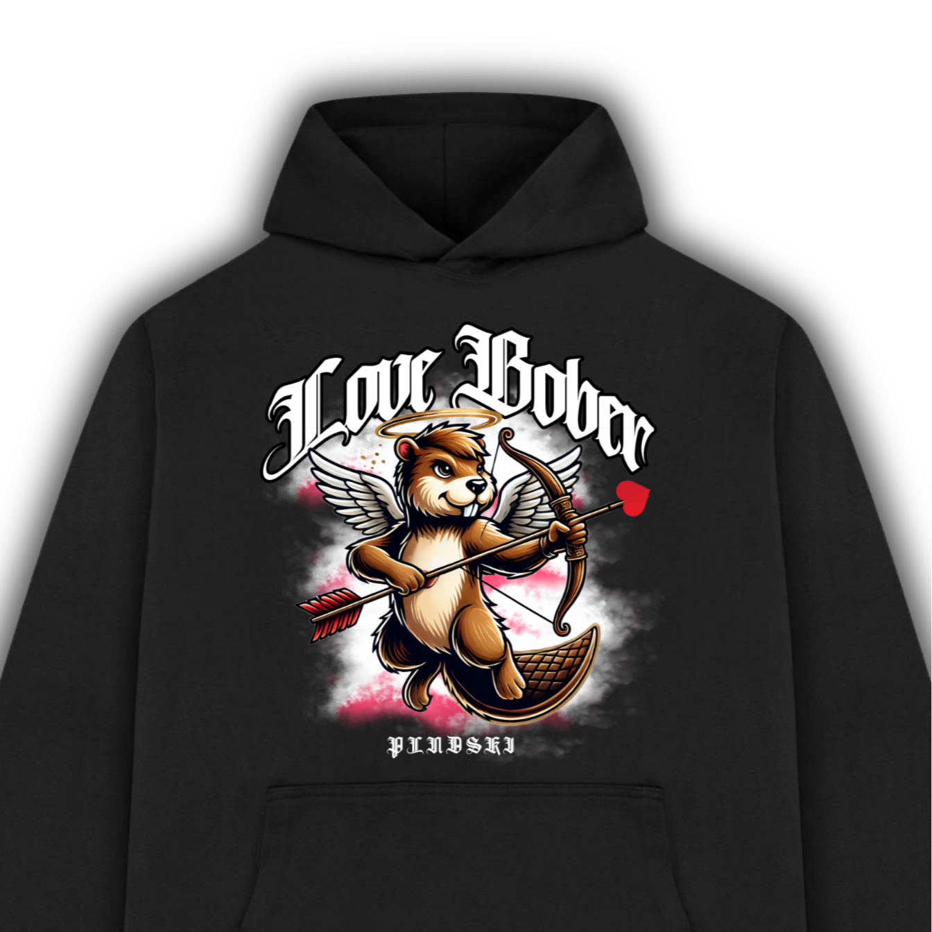 Bluza z kapturem Love Bober