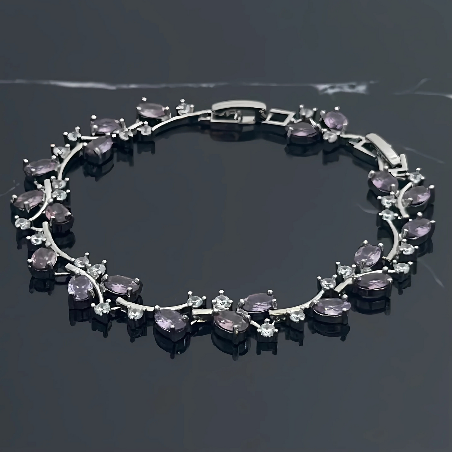 PLNDSKI Crystal Vine - Silver/Purple