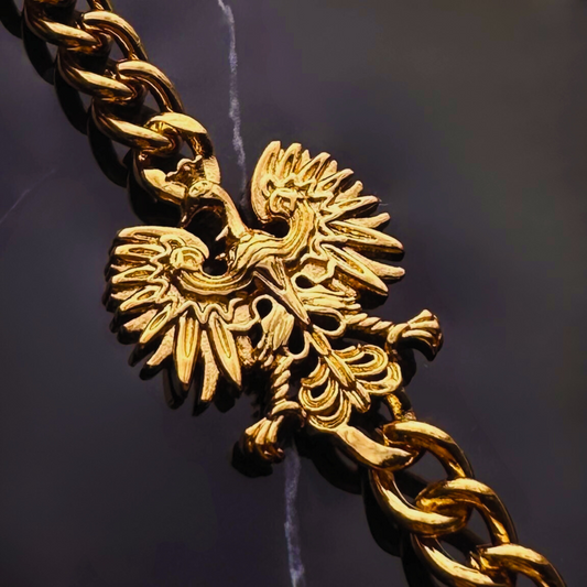 PLNDSKI Eagle Bracelet- Gold