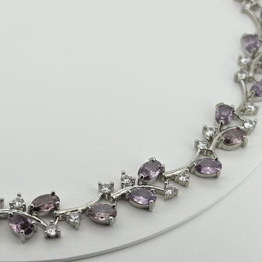 PLNDSKI Crystal Vine - Silver/Purple