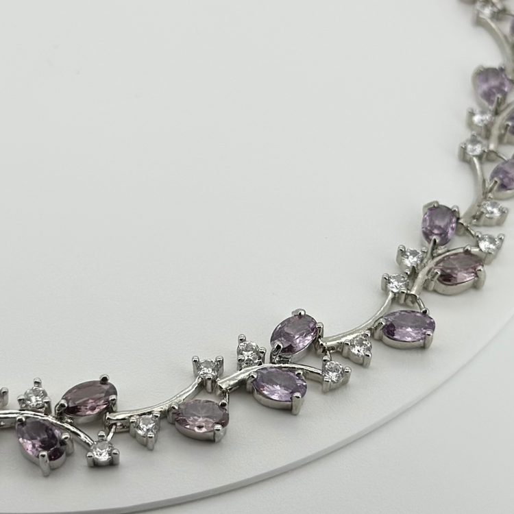 PLNDSKI Crystal Vine - Silver/Purple