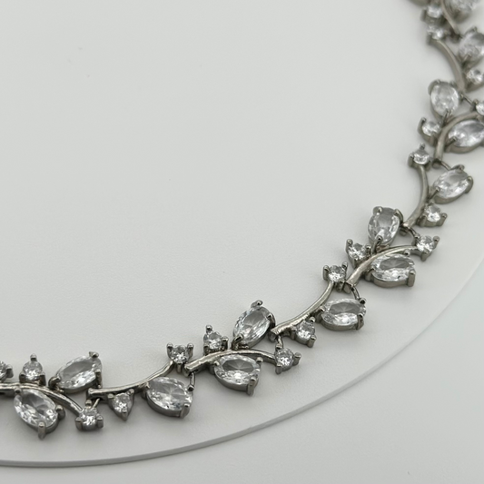 PLNDSKI Crystal Vine - Silver