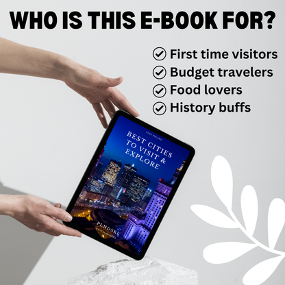 Best Cities To Visit & Explore - E-Book