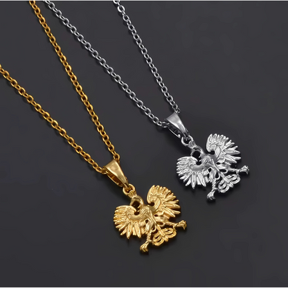 PLNDSKI Mini Eagle Pendant Necklace - Gold